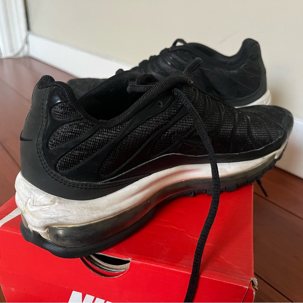 Nike Air Max 97 Plus black white size 8.5 - Picture 3 of 9